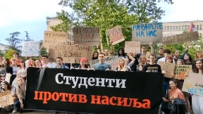 Studenti krenuli na protest